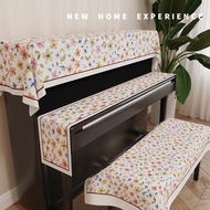 High-End Piano Simple Anti-dust Cover Double European Style Rectangular Cover Towel Keys Piano Stool