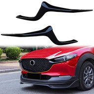 for Mazda CX-30 CX30 2022 2023 Car Accessories Front Center Grill Grille Strip Molding Cover Trim AB