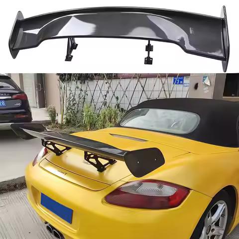 Spoiler For porsche boxster cayman 992 911 997 987 996 991 gts rear wing brackets tuning accessories