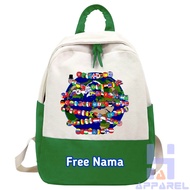 TAS RANSEL ANAK COUNTRY BALL COUNTRY HUMAN FREE NAMA