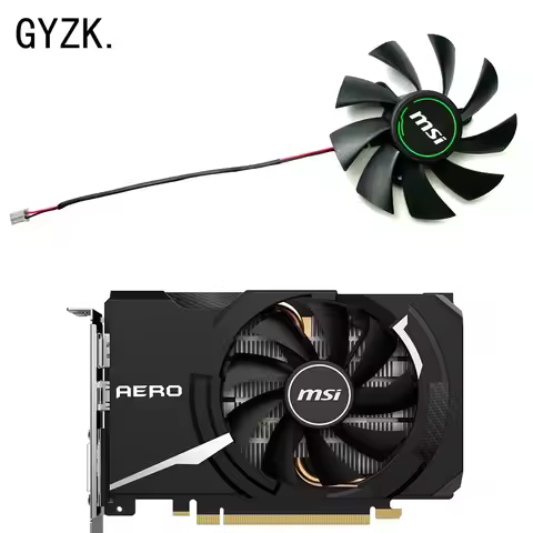 New For MSI GeForce GTX1650 SUPER AERO ITX OC Graphics Card Replacement Fan