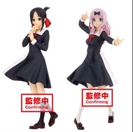 【預訂】Banpresto 眼鏡廠 Bandai 輝夜姬想讓人告白 輝夜大小姐想讓我告白 四宮輝夜 副會長 書記 藤原千花 天才們的戀愛頭腦戰 Q版景品 Figure手辦人型模型擺件裝飾公仔景品玩具（