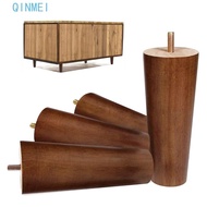 QINMEI Sofa Leg Fashion Conical Bed Chair TV Cabinet Replacement Furniture Leg