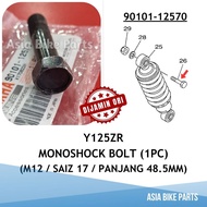 Yamaha Original Y125ZR Shock Absorber Bolt Screw Ikat Atas Monoshock Saiz 17 - 90101-12570