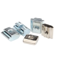 1Pcs T Sliding Nut T Slot Nut T Sliding Block Square Nut Profile Nut for 20/30/40 Series Aluminium P