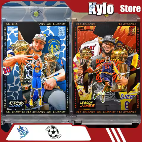 Original LeBron James Stephen Curry Basketball Star Cards Gift Collection Card Card Brick Protection