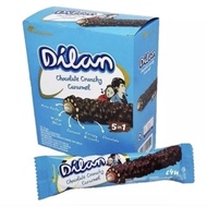DILAN Chocolate Bar 12 x 18g Chocolate DILAN CHRUNCHY CARAMEL
