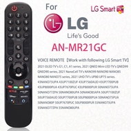 AN-MR21GC AN-MR21GA IR Remote Control [NO Voice Magic Pointer Function] for LG Smart TV 43NA 50UP 86NA, 2021 OLED QNED Mini-LED NanoCell UHD Series, with Netflix PrimeVideo Keys