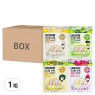 Naeiae 蔬菜米棒組  糙米口味 + 紫薯口味 + 南瓜口味 + 花椰菜口味  120g  1組