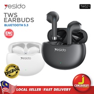 Yesido TWS21 Bluetooth 5.3 TWS Wireless Bluetooth Earphone Earbuds Smart Touch
