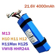 21.6V 4000mAh for Dreame H10 H11 H12 H11MAX M13 H12S VWV8 HHR24A Floor Scrubber Rechargeable Battery