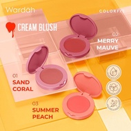 WARDAH Colorfit Cream Blush Cream Blush Blusher Cream