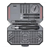DELIXI 145 in 1 Precision Magnetic Screwdriver Set 132 Bits Mobile Phone Repair DIY Tool Kit with St