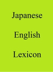 Japanese English Lexicon Trebor Hog