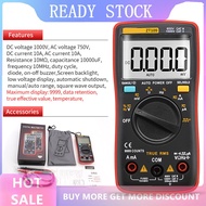 Digital Multimeter DC/AC Capacitance Hz Diode Ohm Meter Ammeter Voltmeter Backlit ZT109 Scanners & T
