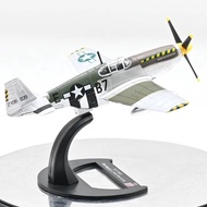 Alloy Body 1/72 American Land Airlines P-51B Mustang Fighter 1944 14606 Finished Product Aircraft Mo