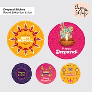 Deepavali / Diwali Stickers for Homemade DIY Jar Box Packaging