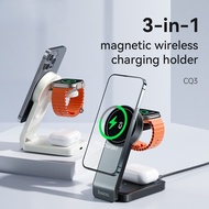 CQ3 Wireless Charger 3 in 1 Wireless Charging Stand 15W Wireless Fast Charger Wireless Charger For i