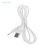 【3C】 USB Charging Cable Cord Universal USB to 2.5 AUX Audio Mono Power Supply Charger 15/16/17/19mm 