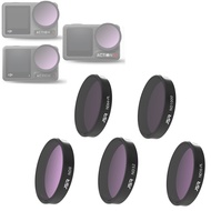 Action5/4 Action3 ND8 16 32 64 ND1000 ND8PL 16PL Lens Filter for DJI Osmo Action 3 4 5 Pro Drone