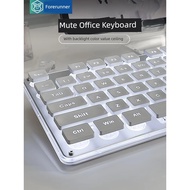keyboard wireless wireless keyboard Forwarder 710 Silent Keyboard Real Mechanical Feel Girl Office G