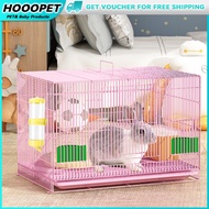 HOOOPET Rabbit Cage Rabbit House Nest Villa Spray Proof Urine Special Household Super Large