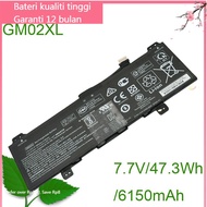 Benar Bateri GM02XL 47.3WHFor Chromebook 14 G5 X360 11 G6 EE TPN-Q185 Q203 Q204 HSTNN-DB7X UB7M 9177