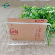 Taiwan 8mm Thick Transparent Mica Plastic Sheet - Cut to Order, Cut Laser Files Smoothly and Beautif