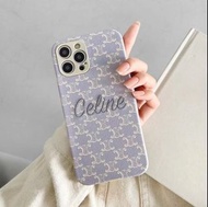 Celine Purple Colour iPhone Cases For (Iphone 13 Pro Max, Iphone 13 Pro,Iphone 13,Iphone 12 Pro Max, Iphone 12 Pro,Iphone 12, Iphone 11 Pro Max, Iphone 11 Pro,Iphone 11,Iphone xsmax, Iphone XR, Iphone X, Iphone XS)紫色賽琳iPhone手機殼
