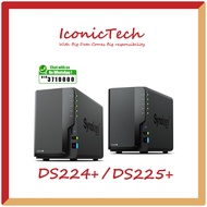 0TB~36TB Synology DiskStation DS224+ 2-Bay Diskless NAS Enclosure (Default System Shipped Without Ha