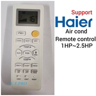 Haier Air Cond Remote Control For HSU-09LEE12 / HSU-10VNH16 / HSU-12LTS12 / HSU-25LPA23