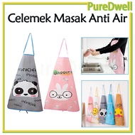 Waterproof, oil-resistant character apron, waterproof apron,/ apron, waterproof cooking apron,/ char