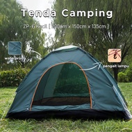 DISKON Tenda Camping Otomatis Kapasitas 2-4 Orang - Tenda Outdoor & Indoor - Tenda Gunung Serbaguna