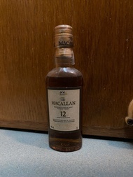 Macallan O.B. Old Bottling  Aged 12 Years Sherry 50ml 麥卡倫 老舊版本 12年雪莉 高地區 蘇格蘭威士忌 酒辦 酒版 小樣