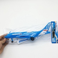 380A plastic civil airplane model toy