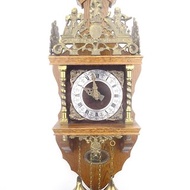 Zaanse Dutch Wall Clock Vintage Antique 8 day (Warmink WUBA Junghans Era)
