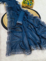 [PRE-ORDER] 2025 JUN DESIGNER PARTY WEAR GEORGETTE SAREE ( DELIVERY 10 WORKING DAYS) ETA: 2025-12-30