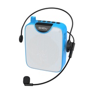 SHIDU 10W ไร้สายไมค์ช่วยสอน M500 มัคคุเทศก์ โทรโข่งไมค์สอน ลําโพงช่วยสอนไมค์สอน