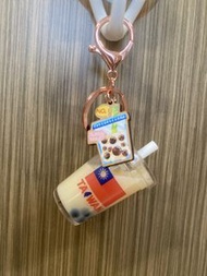 台灣珍珠奶茶造型鑰匙圈