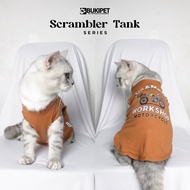 Baju Kucing Anjing Cowok Cewek Murah Lucu 3pcs - BUKIPET SCRAMBLER TANK