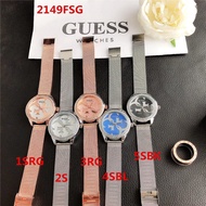 Guess Luxury Fashion Men Watch  Business Sports Quartz Mens Watch Casual Round Dial Stainless Steel Leather Strap