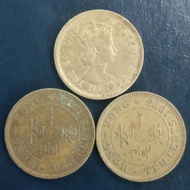 Koin 10 cent hongkong lama