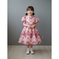 Code SK5120 IMPORTED 3D FLOWER DRESS 3-7 years old/KIDS FASHIONCURRENT KIDS DRESS