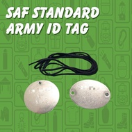 [SG Seller] SAF Army ID Tag | Reservist Essential Items