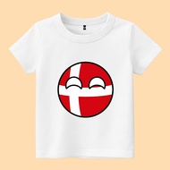 Country balls Denmark ball children's t-shirt
