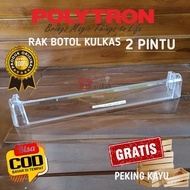 RAK BOTOL KULKAS POLYTRON KULKAS 2 PINTU ORIGINAL