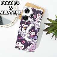 G7 - XIAOMI Case Latest F6 5Gpoco 2024 - Flexible rubber material - GIRL'S MOTIF - XIAOMI silicone F