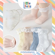 Littlefeliz BA143 baby socks lace net winter spring fashion socks CUTE CUTE CUTE CUTE AGE BABY 1 2 3