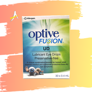 Optive Fusion UD Lubricant Eye Drops 30 x 0.4ml