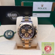 Rolex -Daytona -116503NG -Black -Fullset -97%New -鑽石時計 -2017年Date -保養卡註明鑽石貝殼面 -已停產 -金鋼 -黑貝殼面